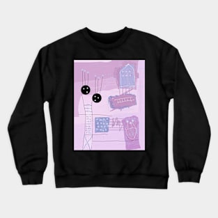 Kids in Fashion Stick Figure Crewneck Sweatshirt